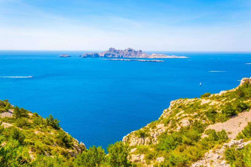 L'île de Riou, au large des Calanques L'île de Riou, au large des Calanques