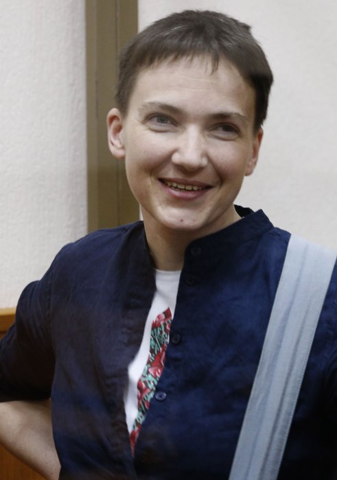 Nadia Savtchenko condamnée à 22 ans de prison Nadia Savtchenko condamnée à 22 ans de prison