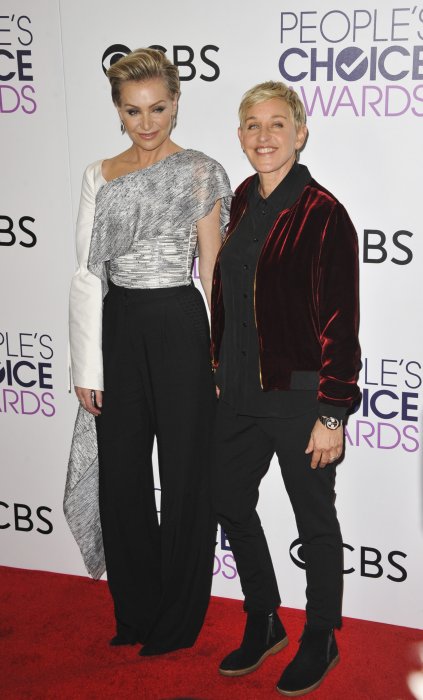 Ellen DeGeneres et Portia de Rossi, l'amour au féminin Ellen DeGeneres et Portia de Rossi, l'amour au féminin