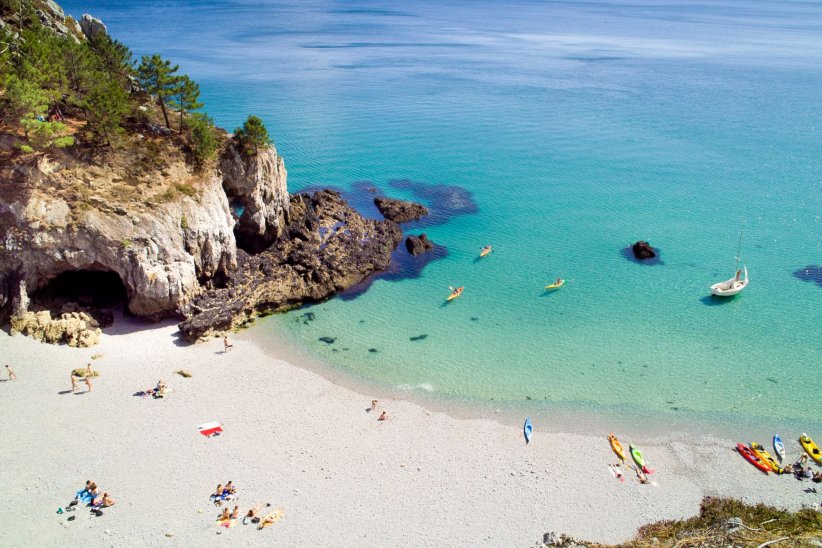 La Plage de Morgat à Crozon La Plage de Morgat à Crozon