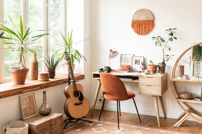 Un bureau aux envies d'ailleurs Un bureau aux envies d'ailleurs