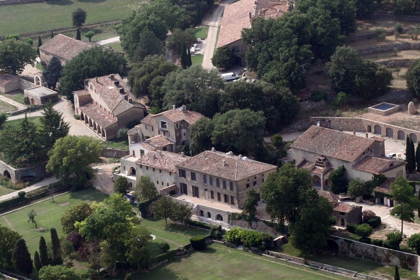 Le château de Miraval des Brangelina Le château de Miraval des Brangelina