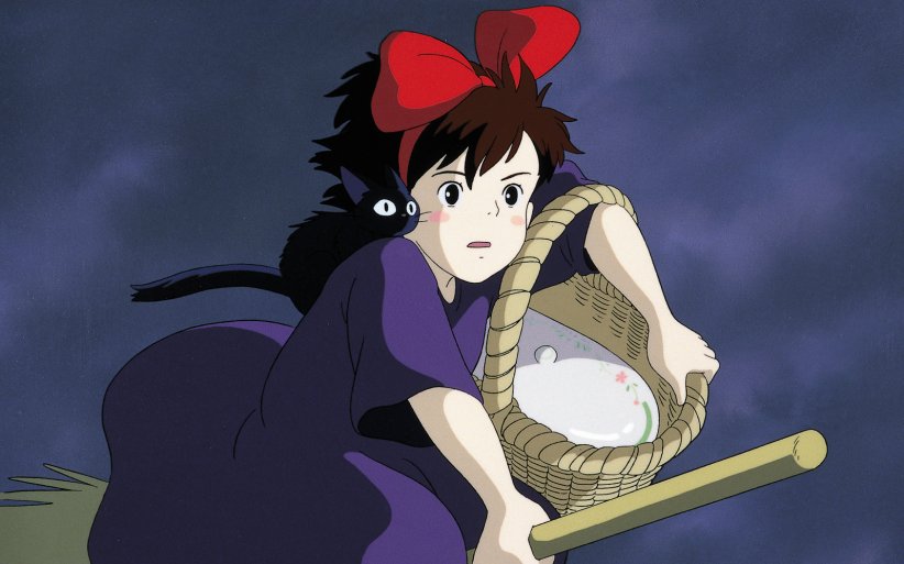 Jiji de "Kiki la petite sorcière" (1989) de Hayao Miyazaki Jiji de "Kiki la petite sorcière" (1989) de Hayao Miyazaki