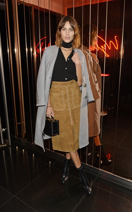 La longue jupe d'Alexa Chung a fait fureur La longue jupe d'Alexa Chung a fait fureur
