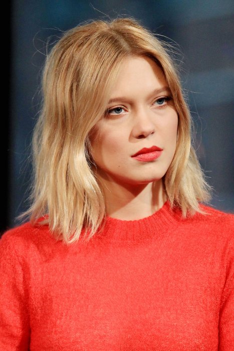 Le carré flou de Léa Seydoux Le carré flou de Léa Seydoux