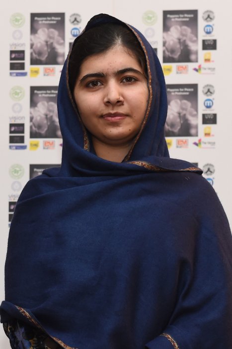 Malala à Birmingham le 15 décembre 2015. Malala à Birmingham le 15 décembre 2015.