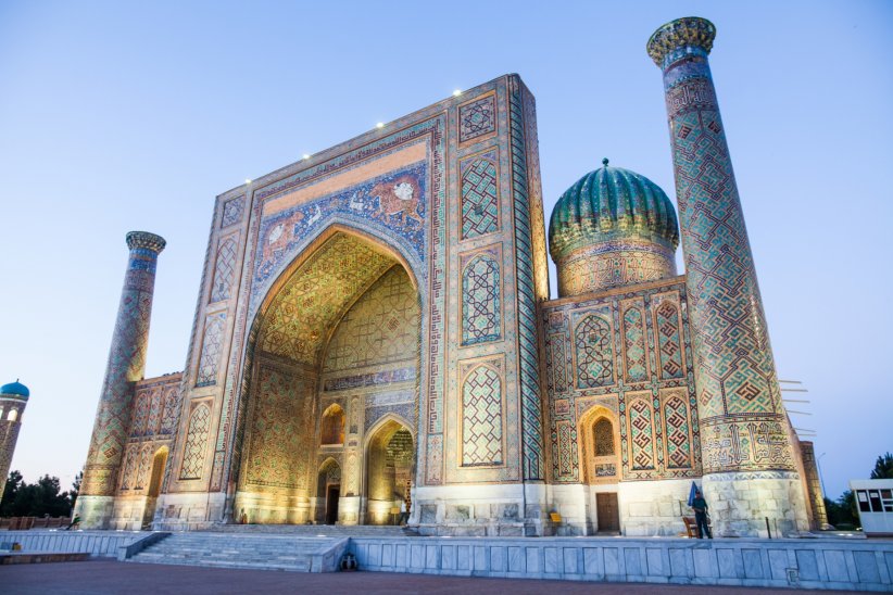 L'Ouzbékistan et les mosquées de Samarcande L'Ouzbékistan et les mosquées de Samarcande