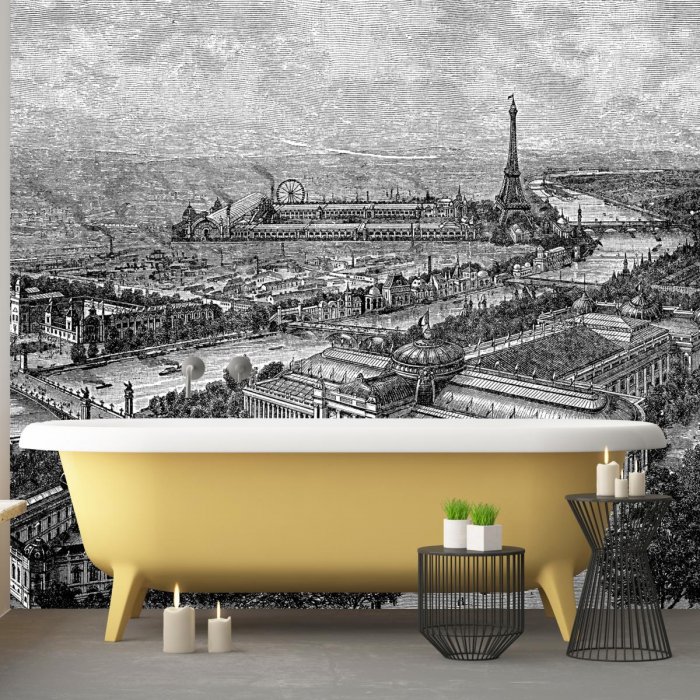 Paris dans sa salle de bains Paris dans sa salle de bains