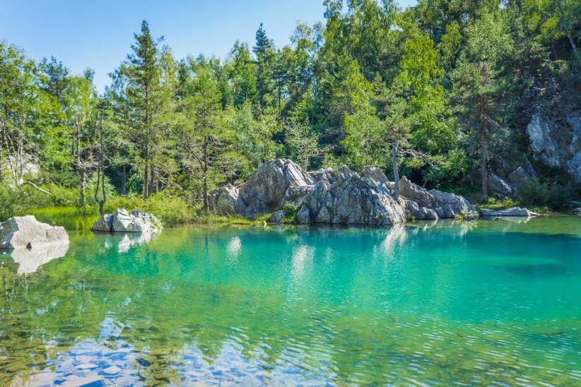 Flânerie autour du Lac Bleu Flânerie autour du Lac Bleu