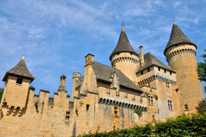 Le château de Puymartin, en France Le château de Puymartin, en France