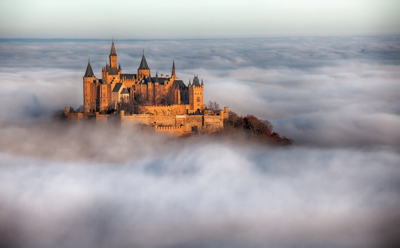 Le château de Hohenzollern : le plus haut Le château de Hohenzollern : le plus haut