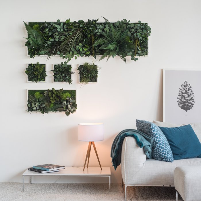 Un mur végétal, l'art floral Un mur végétal, l'art floral
