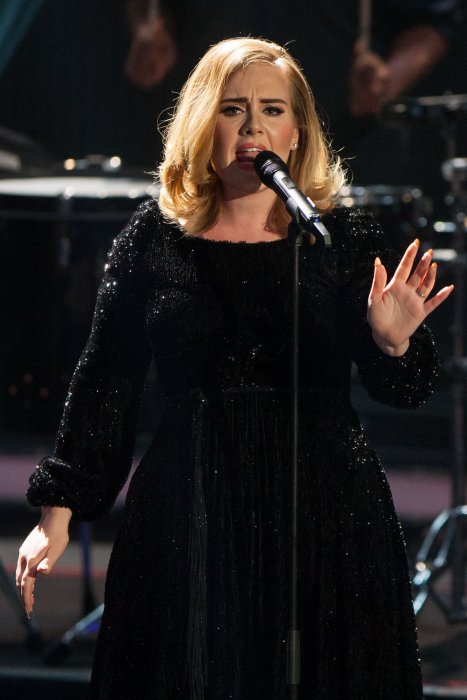 Adele à Cologne le 6 décembre 2015. Adele à Cologne le 6 décembre 2015.
