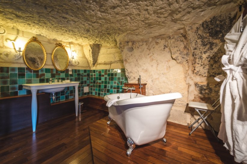 Un hôtel troglodytique Un hôtel troglodytique