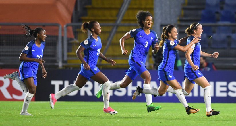 Les Bleues qualifiées pour les quarts de l'Euro Les Bleues qualifiées pour les quarts de l'Euro
