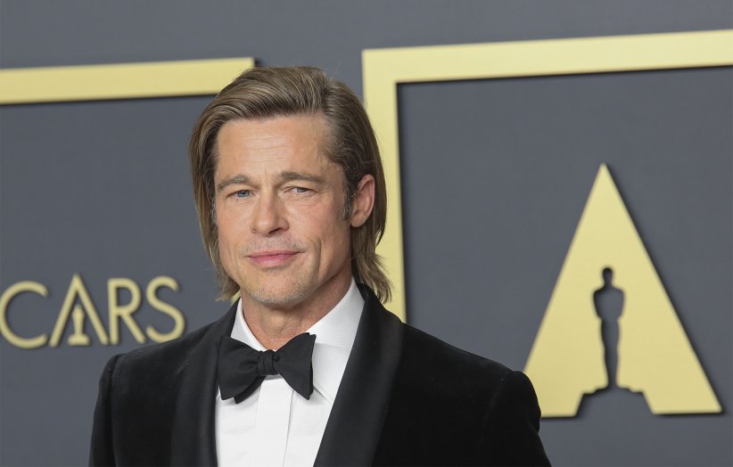 Brad Pitt : homme-sandwich pour un restaurant Brad Pitt : homme-sandwich pour un restaurant