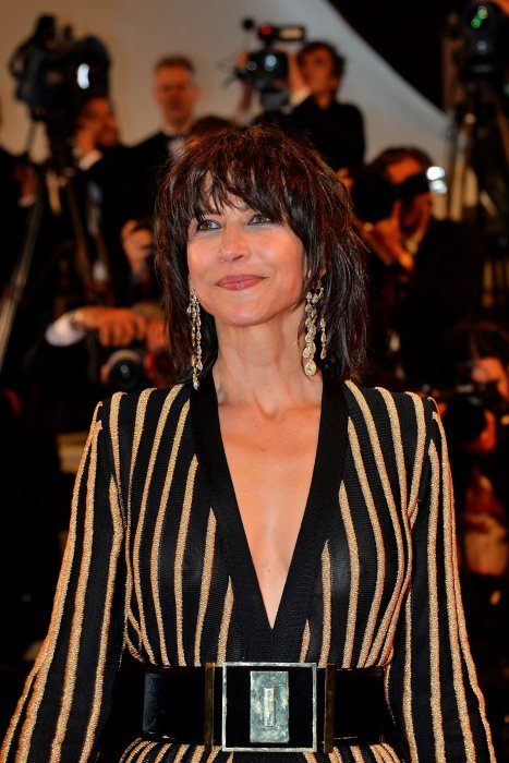 Le carré effilé de Sophie Marceau Le carré effilé de Sophie Marceau