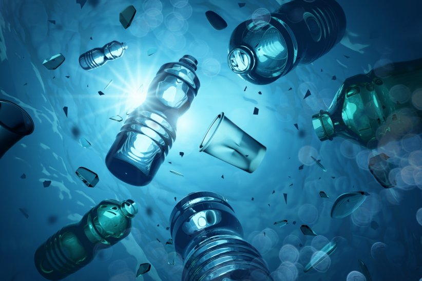 8 millions de tonnes de bouteilles dans l'eau chaque année 8 millions de tonnes de bouteilles dans l'eau chaque année