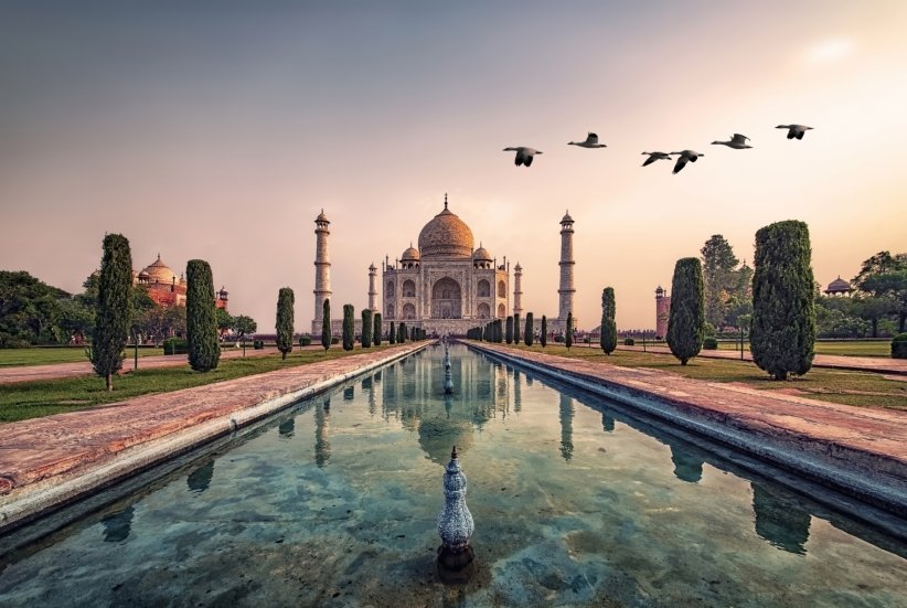 Le Taj Mahal, en Inde Le Taj Mahal, en Inde