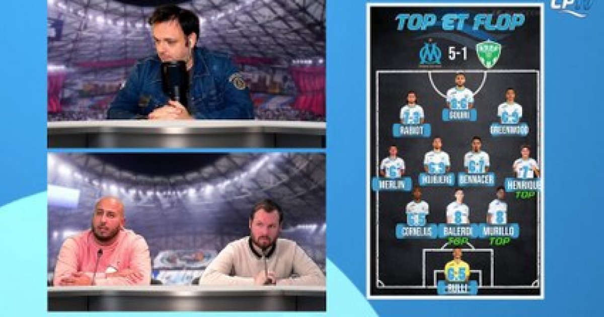 OM 5-1 Saint-Etienne : les tops et flops - Orange