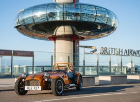 Caterham va assembler une Seven dans tour British Airways i360