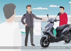 Votre nouveau scooter Sym livré à domicile !