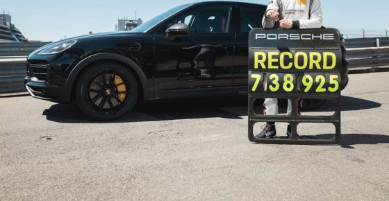 Le nouveau Porsche Cayenne signe le record du Nürburgring