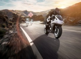 Help Connect : le service d'appel d'urgence moto de Bosch
