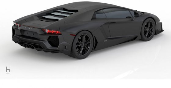 Huber présente son kit Era pour la Lamborghini Aventador