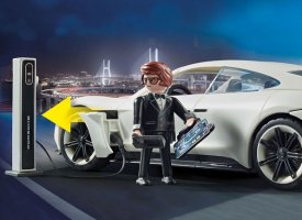 La Porsche Mission E chez Playmobil