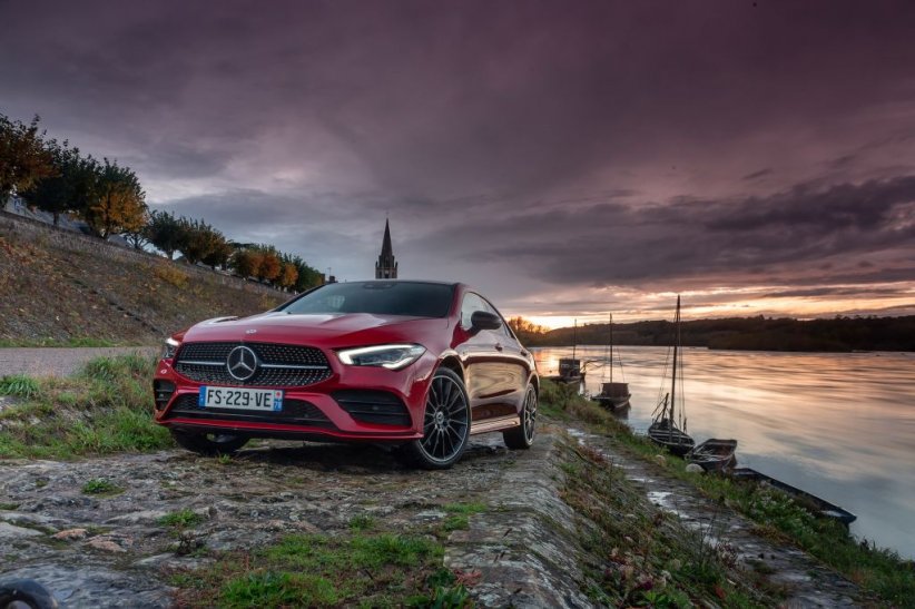Mercedes CLA 250e Coupé : 75 km. Mercedes CLA 250e Coupé : 75 km.