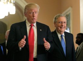 Marchés : Trump voit Wall Street "monter, monter, monter!"