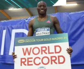Meeting en salle de Madrid : Le record du monde du 60m haies battu par Grant Holloway