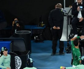 Open d'Australie (H) : Djokovic s'en prend à l'arbitre et s'excuse