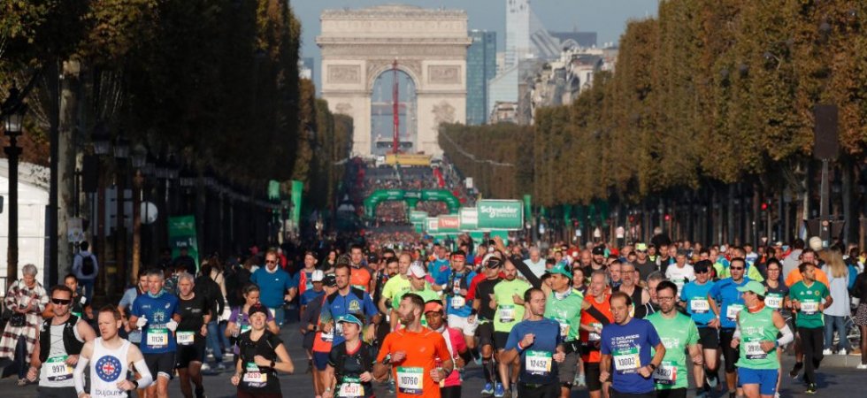 Il place un dossard "Kebab" en tête du Marathon de Paris !