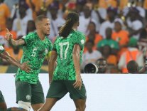 Le Nigeria ouvre le score Le Nigeria ouvre le score