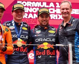 F1 - GP de Chine : Verstappen s'impose aisément devant Norris et Perez 