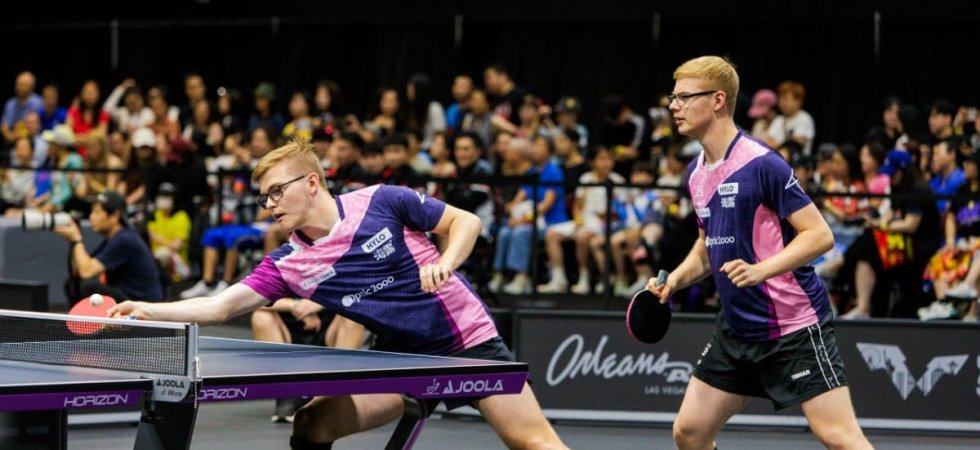 Tennis de table - WTT Europe Smash : Les frères Lebrun facilement en quarts de finale
