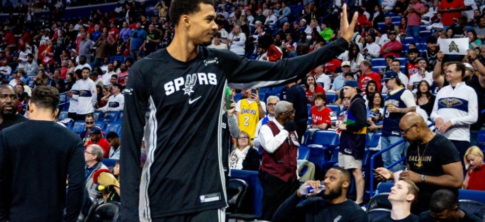 NBA - Spurs : Wembanyama a « vu que c'était différent »