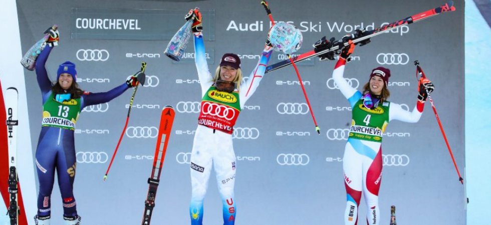 Ski alpin - Slalom géant de Courchevel : Shiffrin dominatrice, Worley 8eme