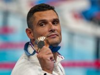 Florent Manaudou : médaille de bronze en natation Florent Manaudou : médaille de bronze en natation