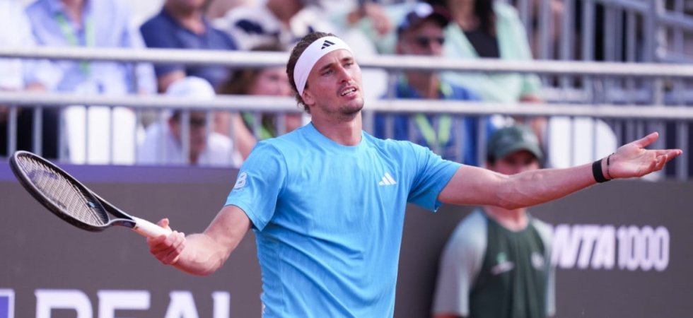 ATP - Rome : Zverev furieux après son élimination