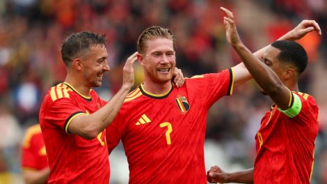 Amical : La Belgique écrase la Tunisie avant ...
