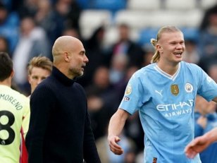 Manchester City : Guardiola défend Haaland après son match raté contre le Real Madrid 