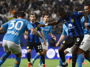 Supercoupe d'Italie : L'Inter Milan l'emporte au bout du suspense 