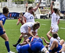 Tournoi des 6 Nations (F/J5) : Les Bleues s'inclinent face à l'Angleterre et manquent le Grand Chelem