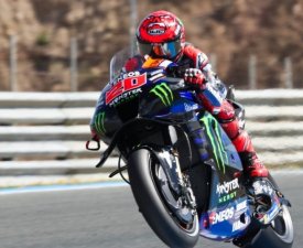 MotoGP : Quartararo dresse un bilan mitigé des essais de Jérez 