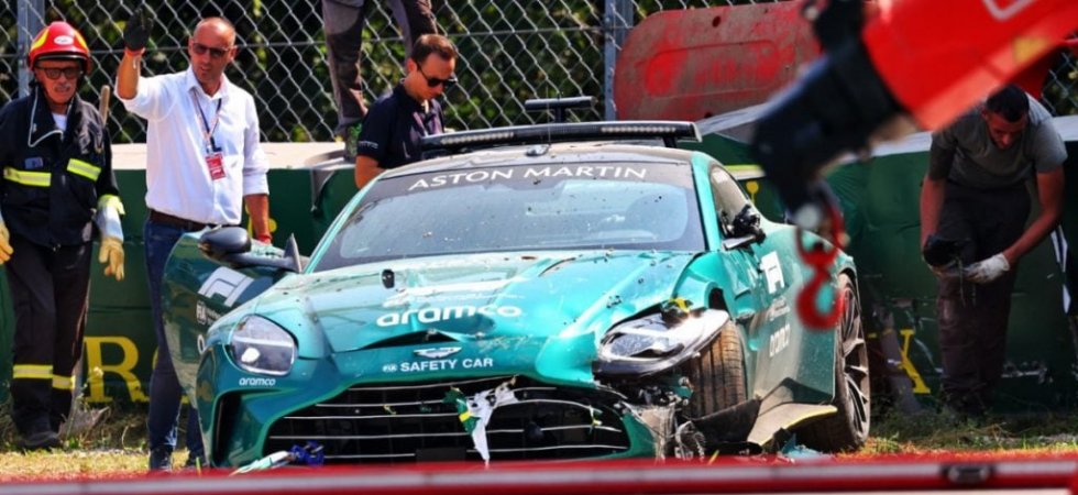 F1 : Quand la voiture de sécurité sort de la piste