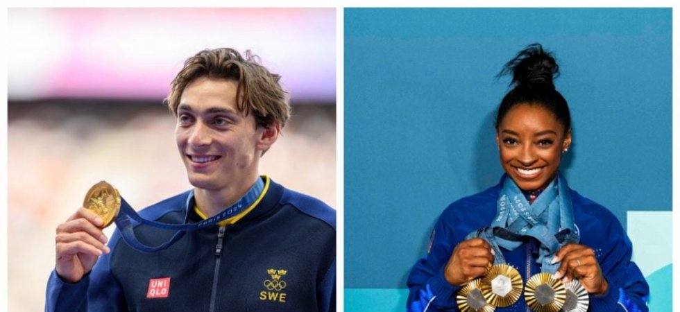 Omnisport : Duplantis et Biles couronnés par les journalistes sportifs