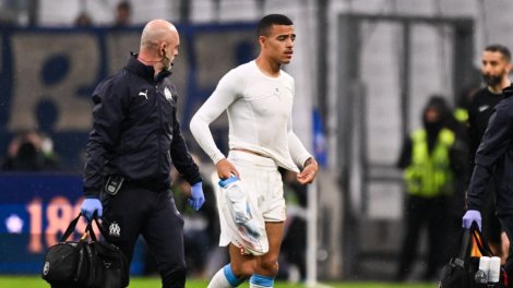 OM: Greenwood sufre una lesión en la pierna.